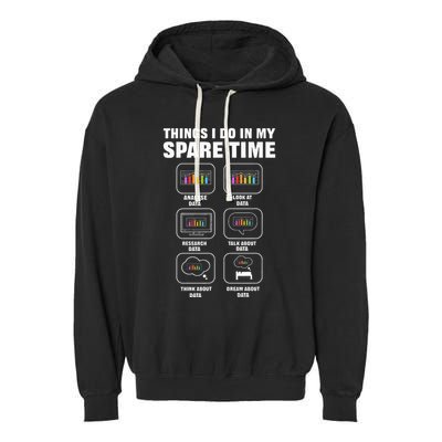 Data Science. Big Data Analytics. For Data Scientists Garment-Dyed Fleece Hoodie