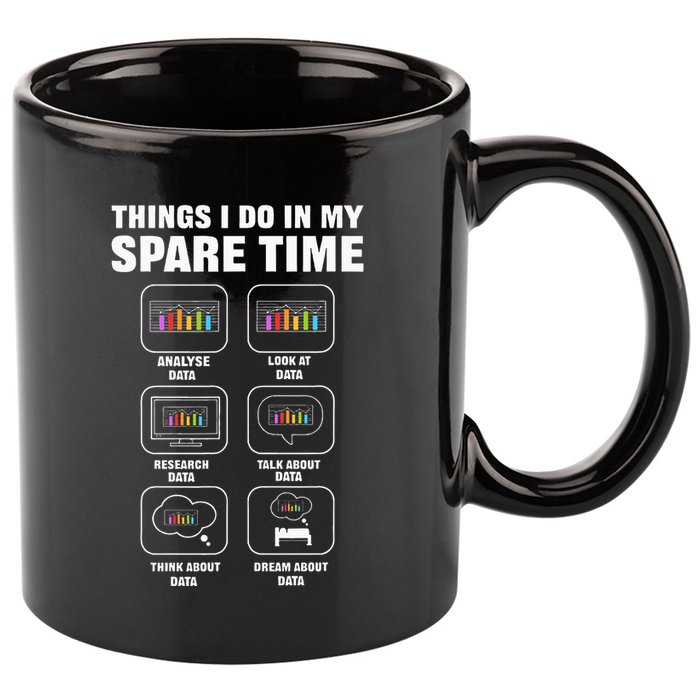 Data Science. Big Data Analytics. For Data Scientists 11oz C Handle Ceramic Mug