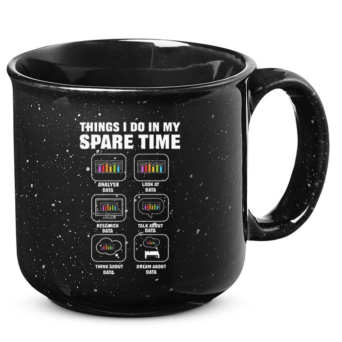 Data Science. Big Data Analytics. For Data Scientists 15oz Campfire Ceramic Mug