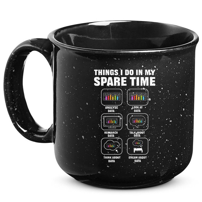 Data Science. Big Data Analytics. For Data Scientists 15oz Campfire Ceramic Mug