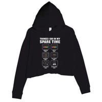 Data Science. Big Data Analytics. For Data Scientists Crop Fleece Hoodie