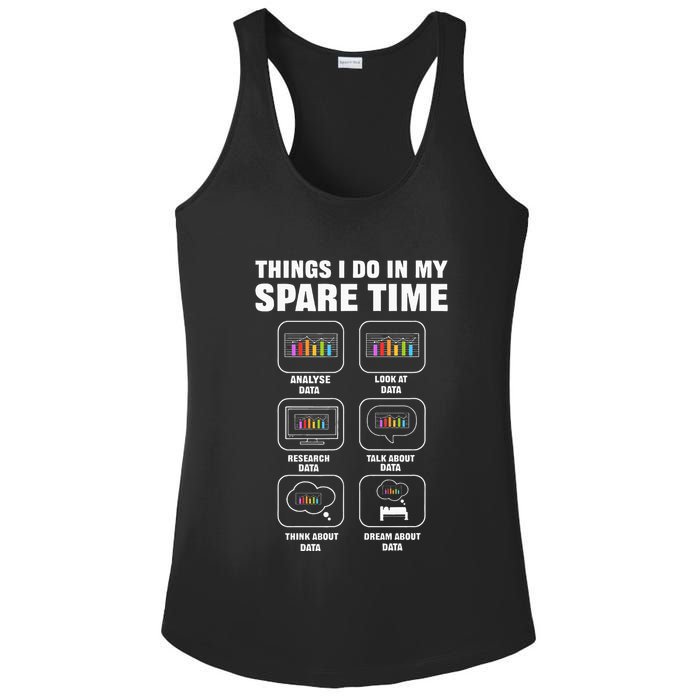 Data Science. Big Data Analytics. For Data Scientists Ladies PosiCharge Competitor Racerback Tank