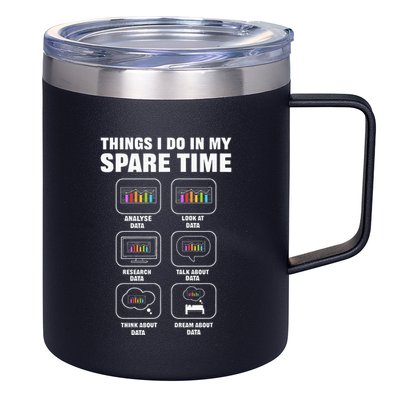 Data Science. Big Data Analytics. For Data Scientists 12oz Stainless Steel Coffee Mug