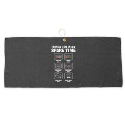 Data Science. Big Data Analytics. For Data Scientists Large Microfiber Waffle Golf Towel