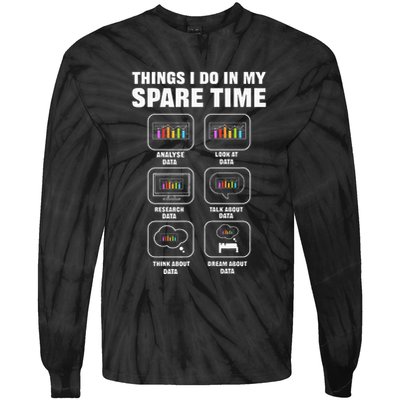 Data Science. Big Data Analytics. For Data Scientists Tie-Dye Long Sleeve Shirt