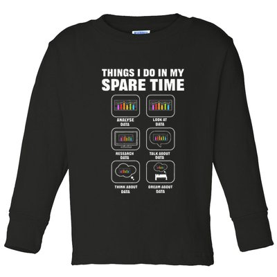 Data Science. Big Data Analytics. For Data Scientists Toddler Long Sleeve Shirt