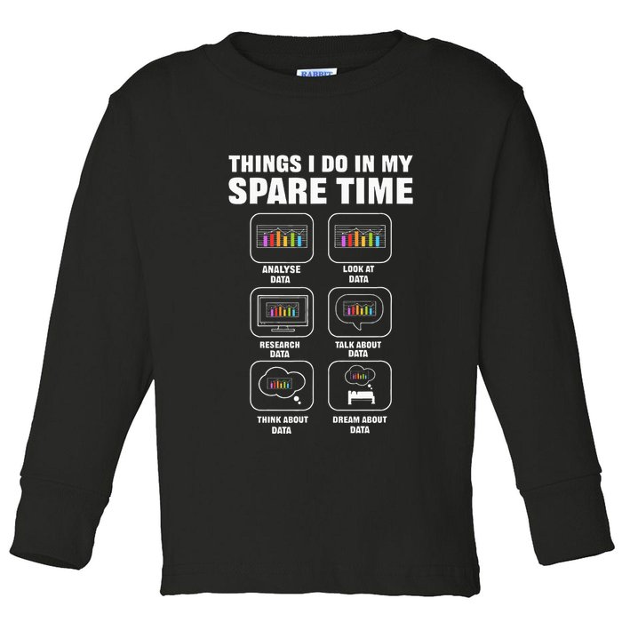 Data Science. Big Data Analytics. For Data Scientists Toddler Long Sleeve Shirt