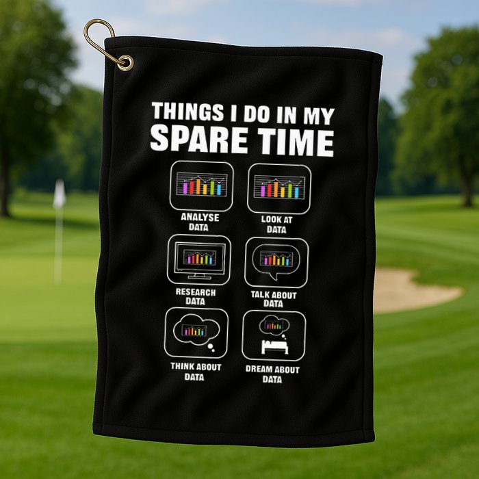 Data Science. Big Data Analytics. For Data Scientists Golf Towel