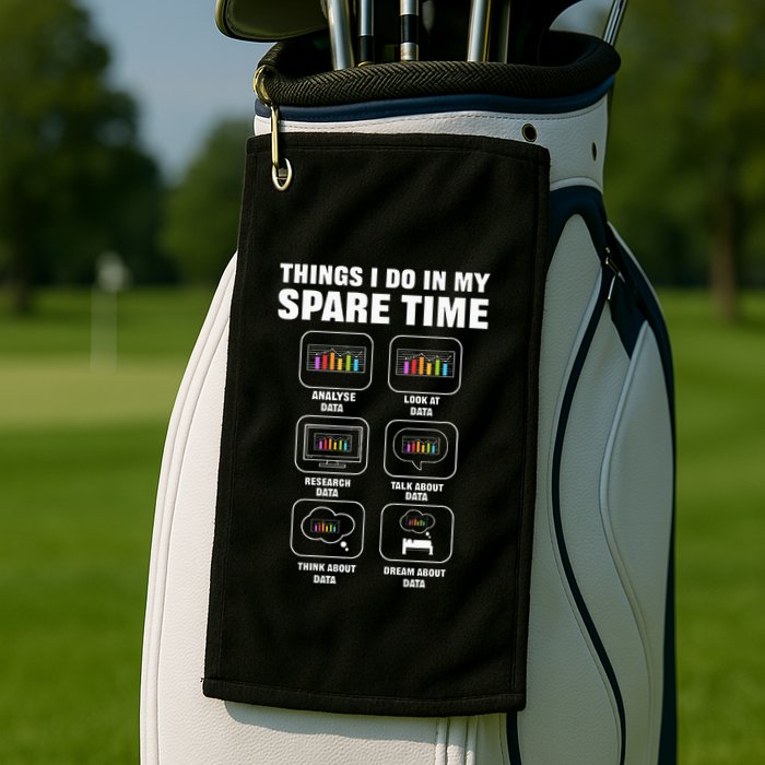 Data Science. Big Data Analytics. For Data Scientists Golf Towel