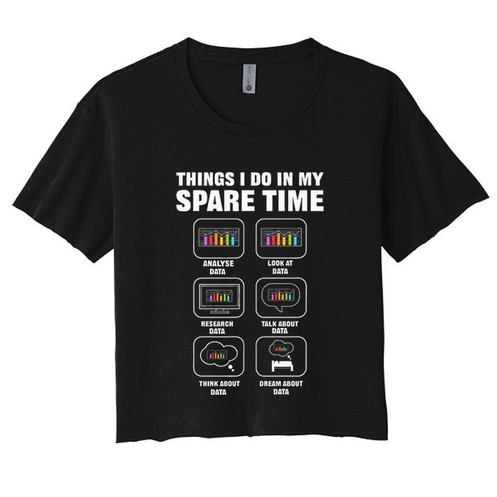 Data Science. Big Data Analytics. For Data Scientists Crop Top