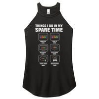 Data Science. Big Data Analytics. For Data Scientists Women's Perfect Tri Rocker Tank