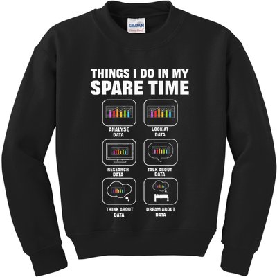 Data Science. Big Data Analytics. For Data Scientists Kids Sweatshirt