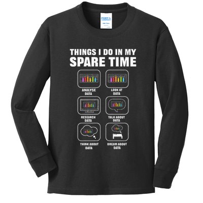 Data Science. Big Data Analytics. For Data Scientists Kids Long Sleeve Shirt