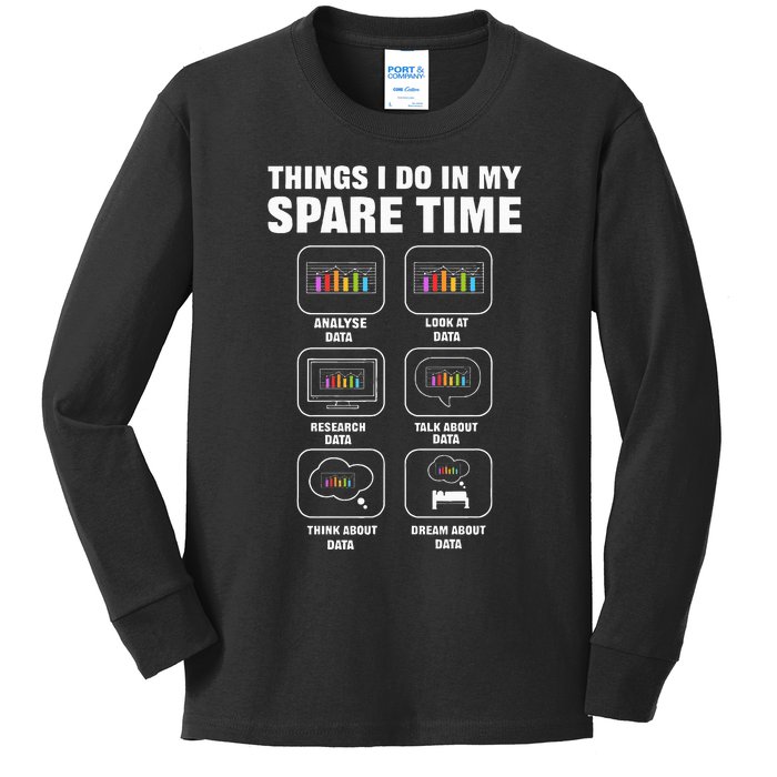 Data Science. Big Data Analytics. For Data Scientists Kids Long Sleeve Shirt