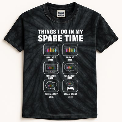 Data Science. Big Data Analytics. For Data Scientists Kids Tie-Dye T-Shirt
