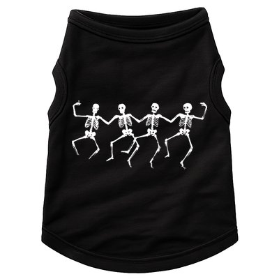 Dancing Skeletons Bones Doggie Tank