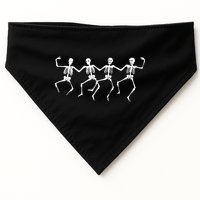 Dancing Skeletons Bones USA-Made Doggie Bandana