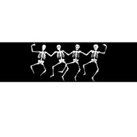 Dancing Skeletons Bones Bumper Sticker