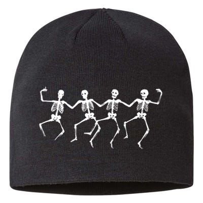 Dancing Skeletons Bones Sustainable Beanie