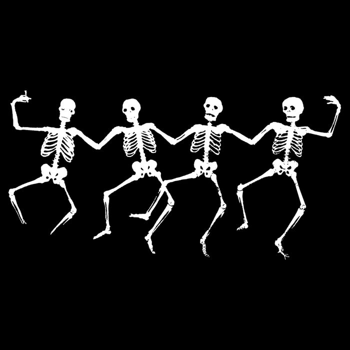 Dancing Skeletons Bones 16 in Basic Backpack