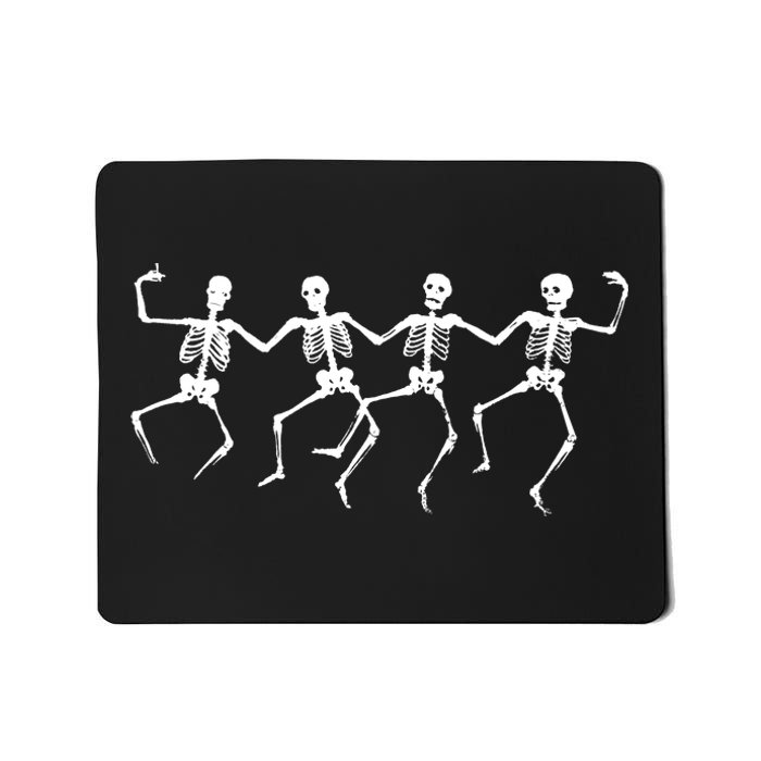 Dancing Skeletons Bones Mousepad