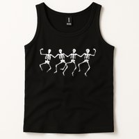 Dancing Skeletons Bones Tank Top