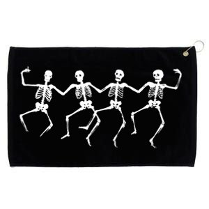 Dancing Skeletons Bones Grommeted Golf Towel