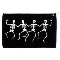 Dancing Skeletons Bones Grommeted Golf Towel