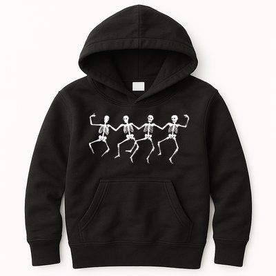 Dancing Skeletons Bones Kids Hoodie