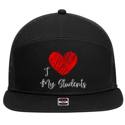 Dear Student Behind Me 7 Panel Mesh Trucker Snapback Hat