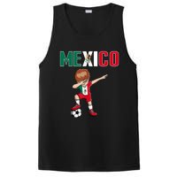 Dabbing Soccer Boy Mexico Soccer Fans Jersey Mexican Flag PosiCharge Competitor Tank