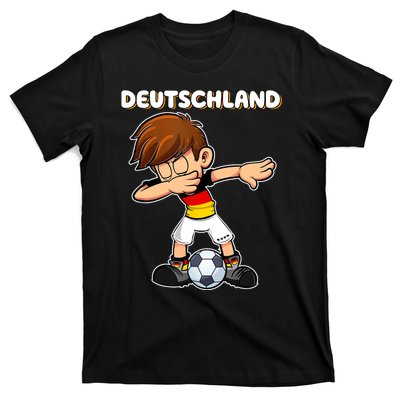 Dabbing Soccer Boy Germany Jersey Germany Fan T-Shirt