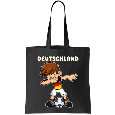 Dabbing Soccer Boy Germany Jersey Germany Fan Bag
