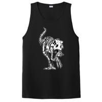 Dino Skeleton Bones Fossil Paleontologist Dinosaur T Rex PosiCharge Competitor Tank