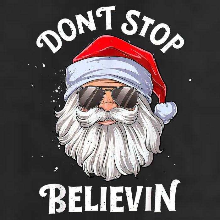 Don't Stop Believin Santa Funny Christmas Boys Gifts Hat