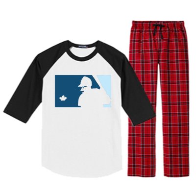 Davis Schneider Blue Jays Baseball Raglan Sleeve Pajama Set