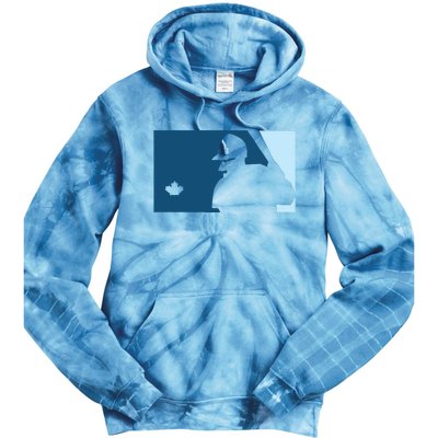 Davis Schneider Blue Jays Baseball Tie Dye Hoodie