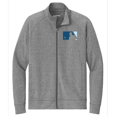 Davis Schneider Blue Jays Baseball Stretch Full-Zip Cadet Jacket