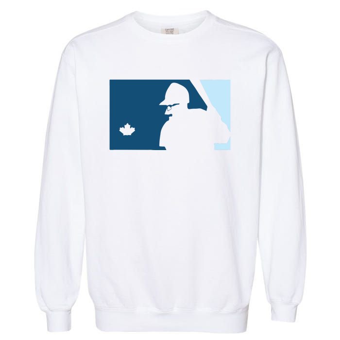 Davis Schneider Blue Jays Baseball Garment-Dyed Sweatshirt