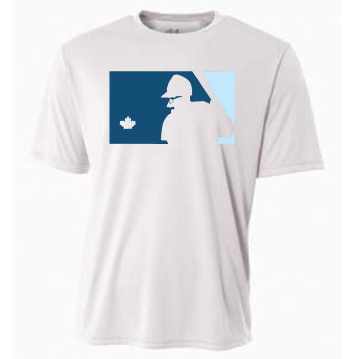 Davis Schneider Blue Jays Baseball Cooling Performance Crew T-Shirt