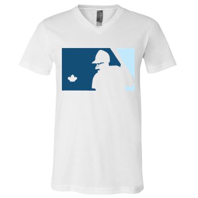 Davis Schneider Blue Jays Baseball V-Neck T-Shirt