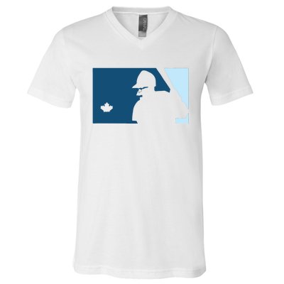 Davis Schneider Blue Jays Baseball V-Neck T-Shirt