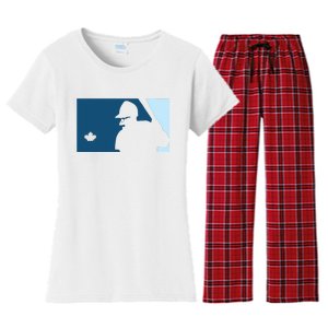 Davis Schneider Blue Jays Baseball Women's Flannel Pajama Set