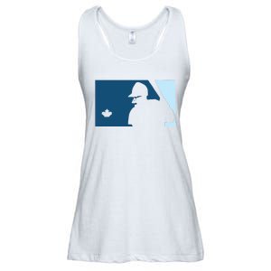 Davis Schneider Blue Jays Baseball Ladies Essential Flowy Tank