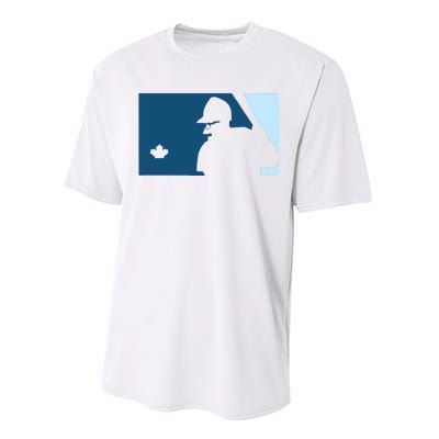 Davis Schneider Blue Jays Baseball Performance Sprint T-Shirt