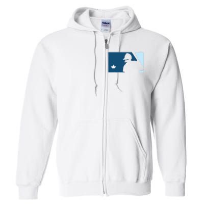 Davis Schneider Blue Jays Baseball Full Zip Hoodie