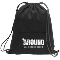 Deion Sanders’ Bodyguard Fuck Around Find Out Sweatshirt Cinch Pack Bag