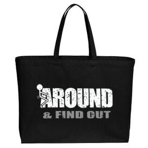 Deion Sanders’ Bodyguard Fuck Around Find Out Cotton Canvas Jumbo Tote