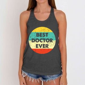 Doctor Shirts Best Doctor Ever Women's Knotted Racerback Tank