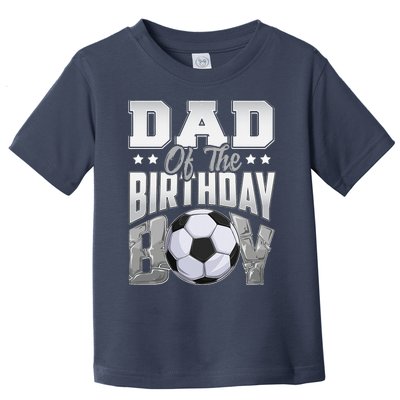 Dad Soccer birthday Family Baller b-day Party Toddler T-Shirt